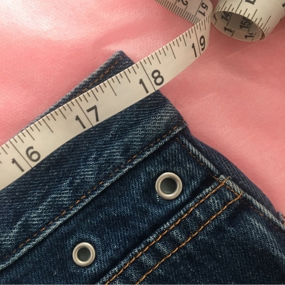 Rare Vintage Levis Red Tab Flare Blue Jeans - Picture 8 of 8